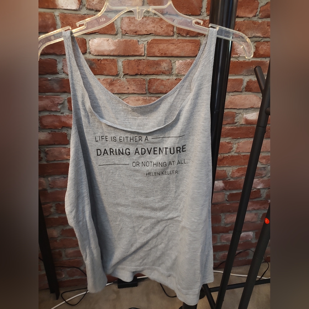 EUC loose fitting tank